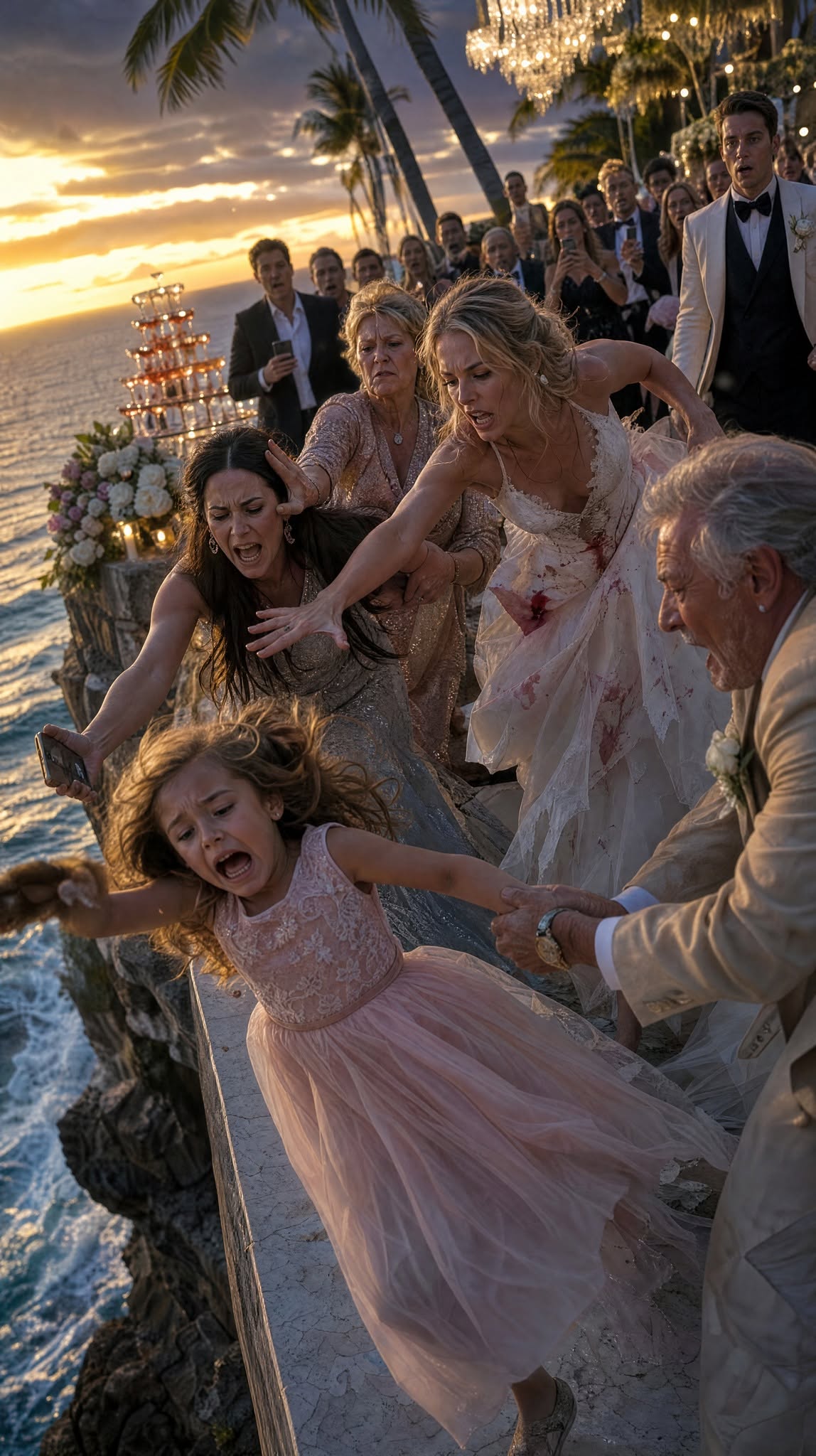 They called me a jealous failure—until my little girl’s fall exposed the one secret that turned their dream wedding into a nightmare they’ll never forget.