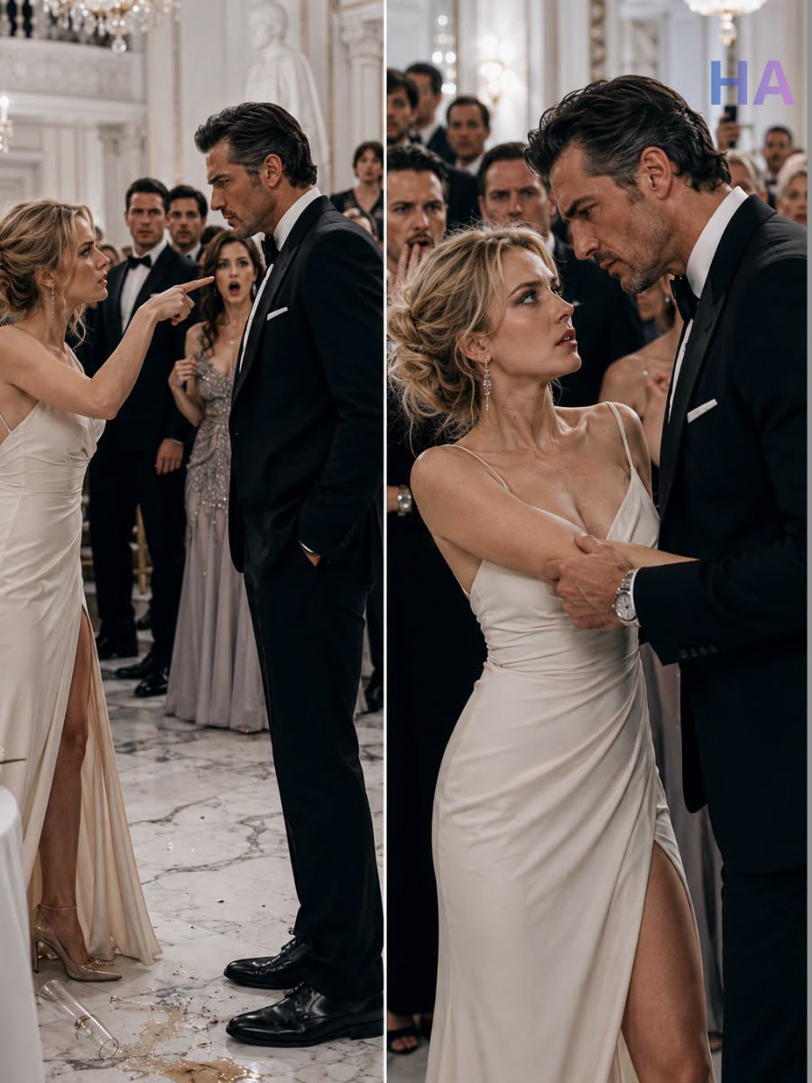 The most feared crime boss in the ballroom didn't move when the insults began—but everything changed the moment Rafe touched her.