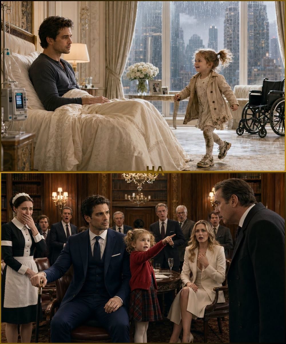 They accused the maid of using her little girl to steal a dying billionaire’s fortune—but one innocent finger pointed at the real traitor hiding in the room.