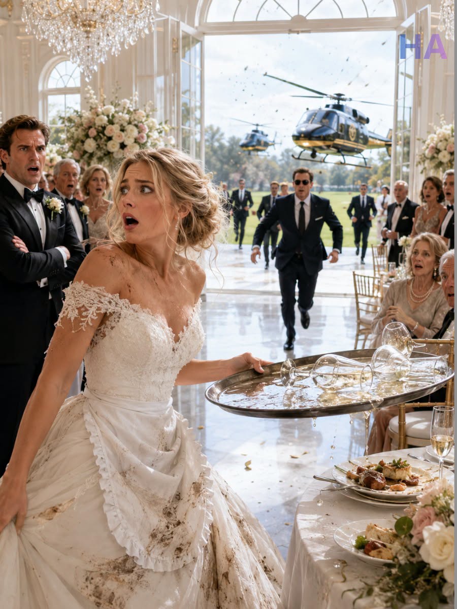 Just as everyone believed the bride had accepted her humiliation, the thunder of three royal helicopters overhead made the Ashford family realize they had destroyed the wrong woman.