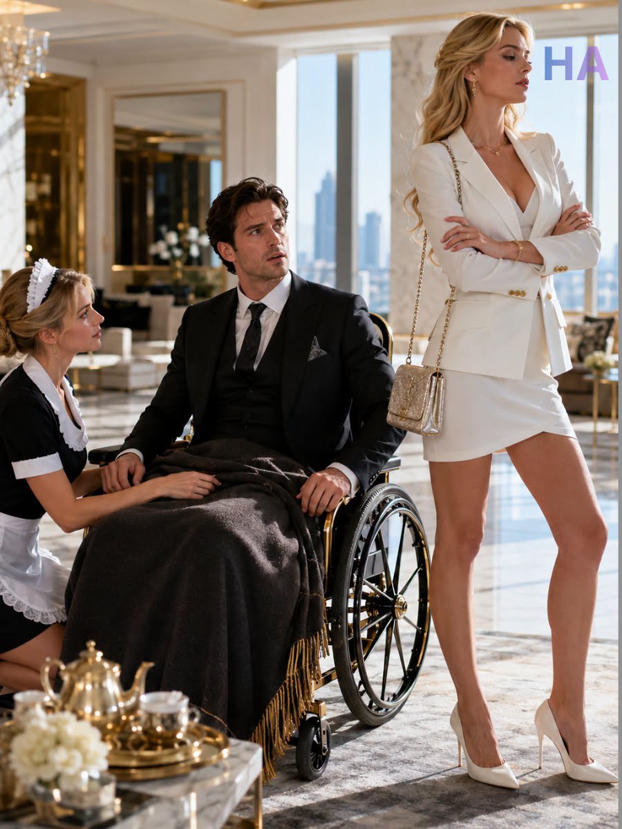 “Just when everyone believed the man in the wheelchair had lost his throne forever, the quiet maid did one impossible thing that made every traitor realize the king had never truly fallen.”