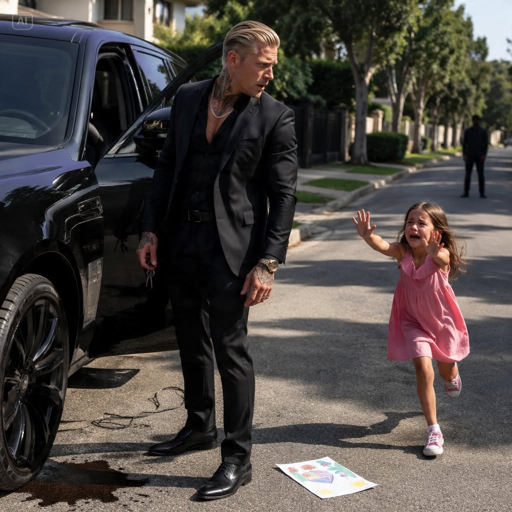 The little girl saved the mafia boss’s life—but when she pointed toward the stairwell, he realized the real assassin had never left the building.