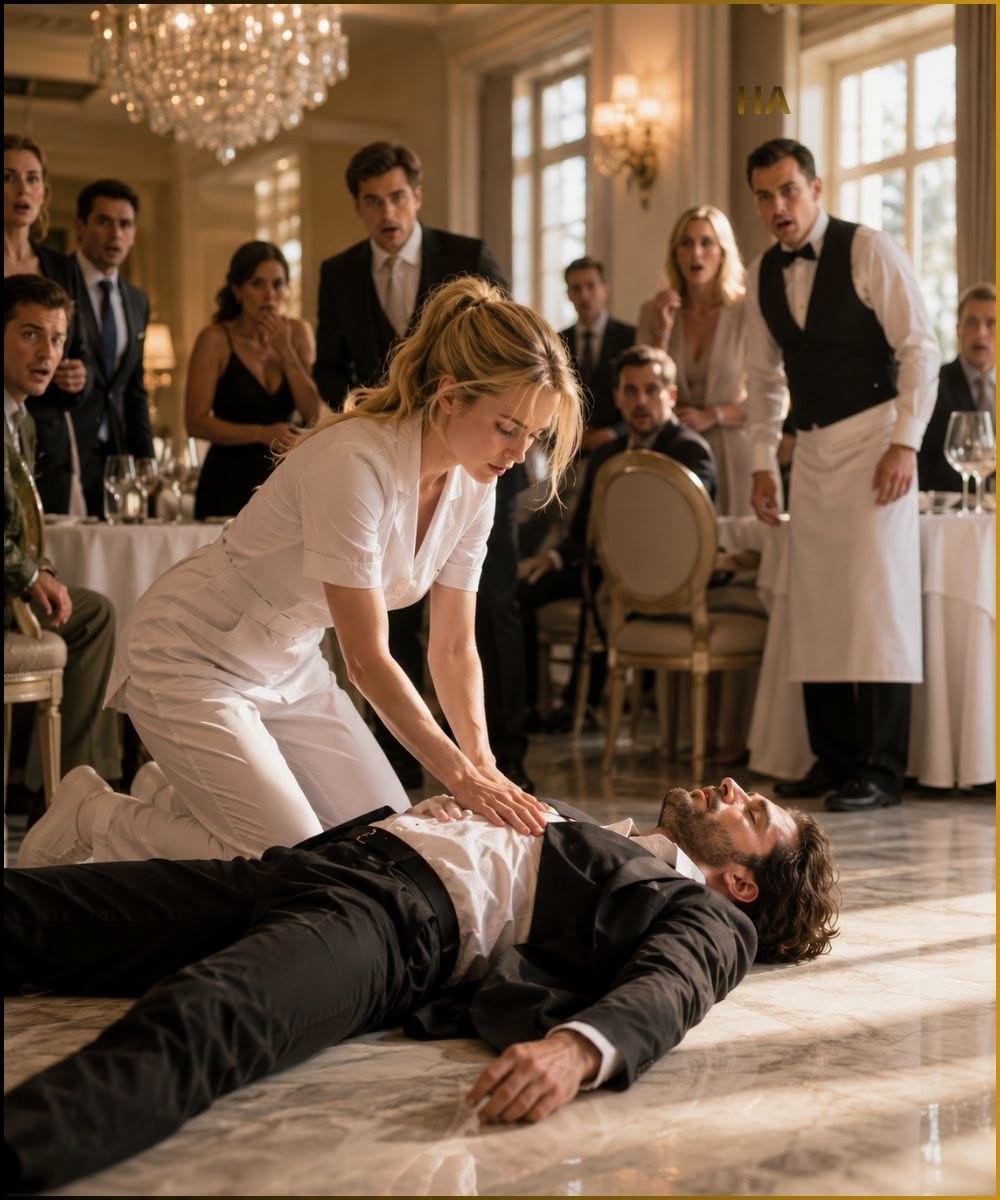 She thought saving his life was the biggest secret of the day… until the billionaire uncovered the one truth about her that everyone else had missed.