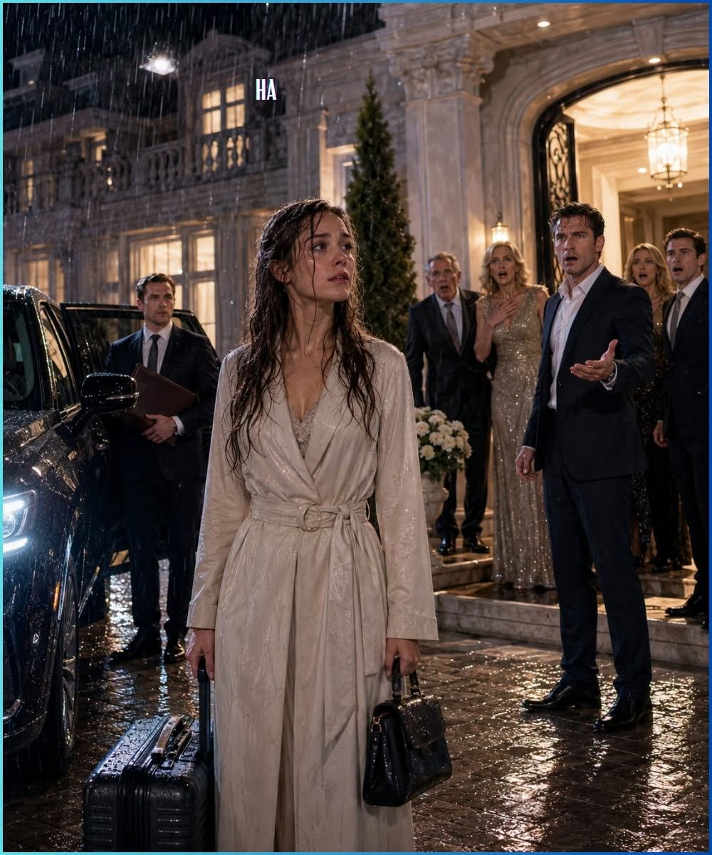 They threw her into the rain believing she was a penniless wife—by sunrise, they would discover she owned every loan keeping their empire alive.