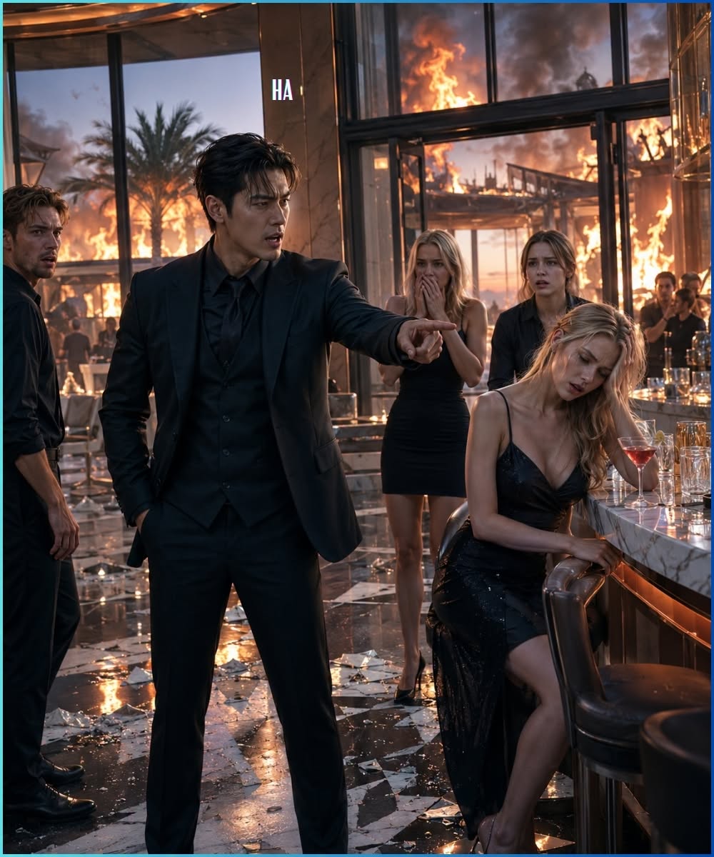 She rejected a billionaire’s son with one note—but five minutes later, the Korean mafia boss locked every door and demanded to know who had touched her drink.
