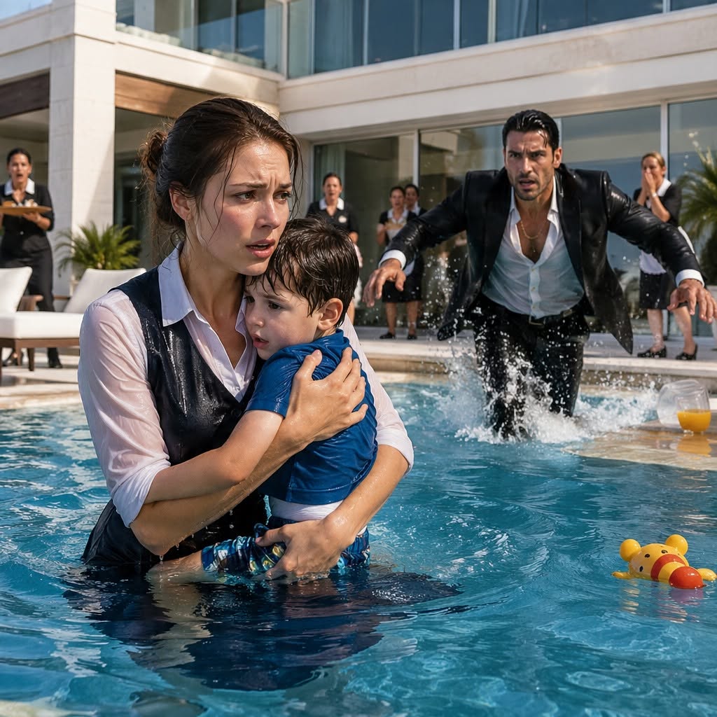 She thought saving the mafia boss’s little boy would earn her a thank-you—but by nightfall, he had moved her into his mansion and quietly ordered his men to watch her every move…