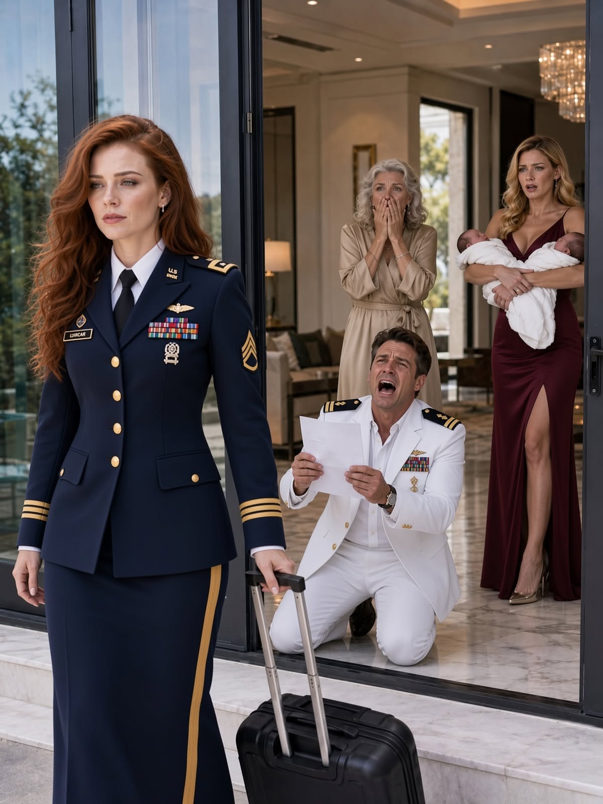 My husband walked into our home with his secretary carrying newborn twins, called them his sons, and offered me $80 million to disappear—but one envelope I left on the table made him question everything.