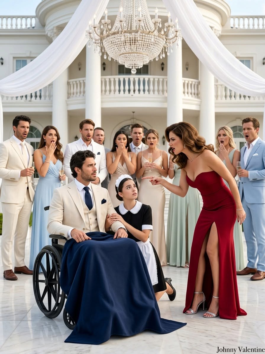 I let my fiancée mock me as a “useless cripple” in front of our entire family—because she had no idea the man sitting helplessly in that wheelchair could stand up at any moment...