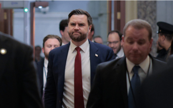 JD Vance Rushed to Capitol - Chaos Unfolds After He Casts Tie-Breaking Vote