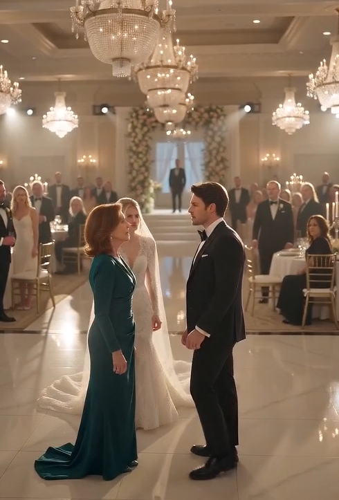 My son-in-law slapped me in front of two hundred wedding guests and whispered,