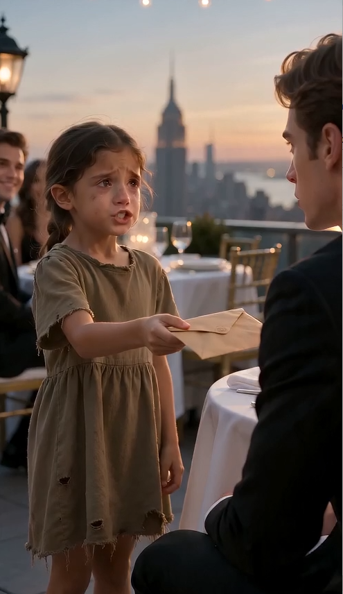 Part 2 : The plate shattered across the rooftop restaurant, and every wealthy guest turned at once.