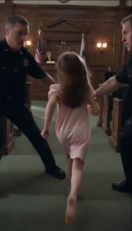 The courtroom had already made up its mind.