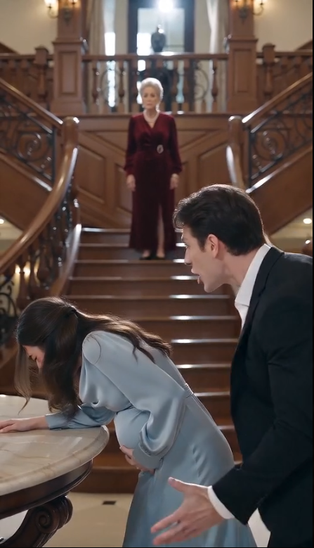 The young husband stared at the powerful man standing beside his pregnant wife, unable to process what he had just heard.