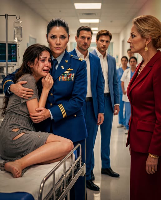 “Mom, please come get me… my husband’s family harmed me.” A U.S. Army Colonel rushed to the hospital to protect her daughter.