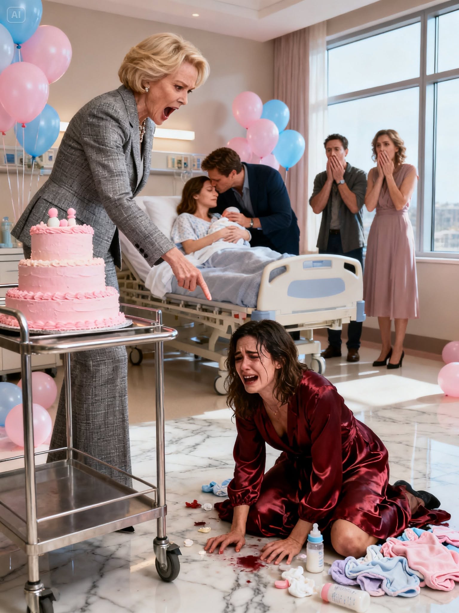 I went to visit my sister’s newborn baby, but outside her hospital room, I heard my husband whispering to her, “Our son will carry my last name. Claire is only useful because she pays for everything.” Then my sister laughed and said, “She can’t even give him a child anyway.”