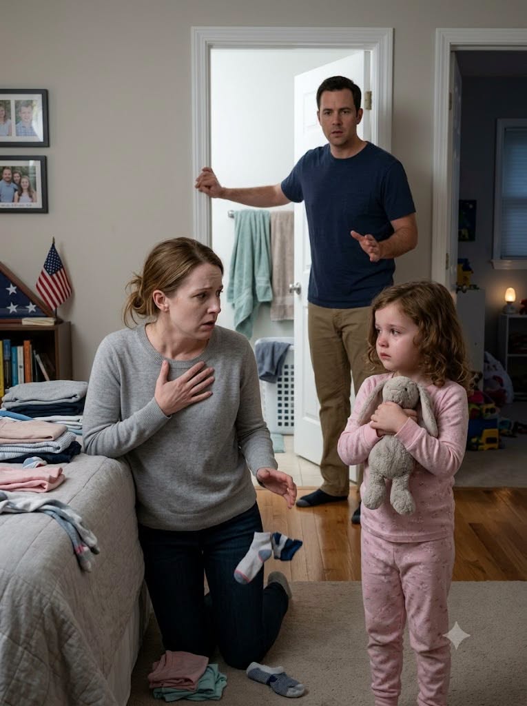 My 5-Year-Old Daughter Started Going Silent After Bath Time With My Husband. Then She Whispered One Sentence That Made Me Stop Breathing.
