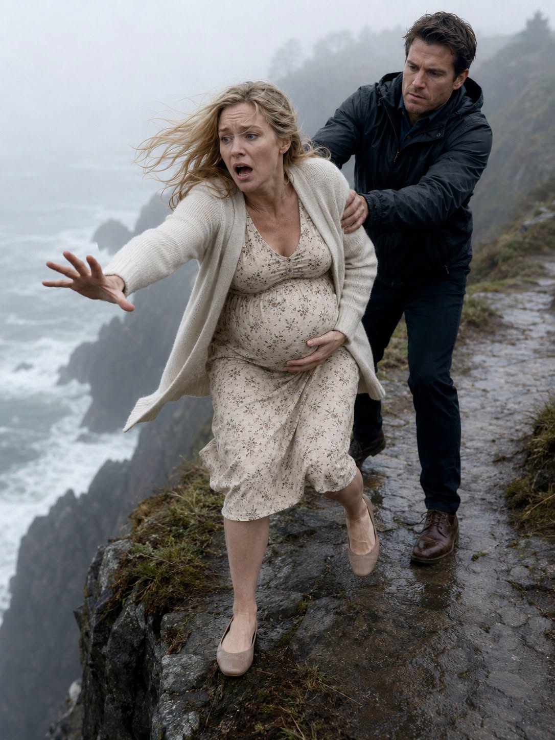 PART 2: Husband Pushed His Pregnant Wife Off the Cliff for His Mistress — Six Years Later, She Walked Back Into His Life