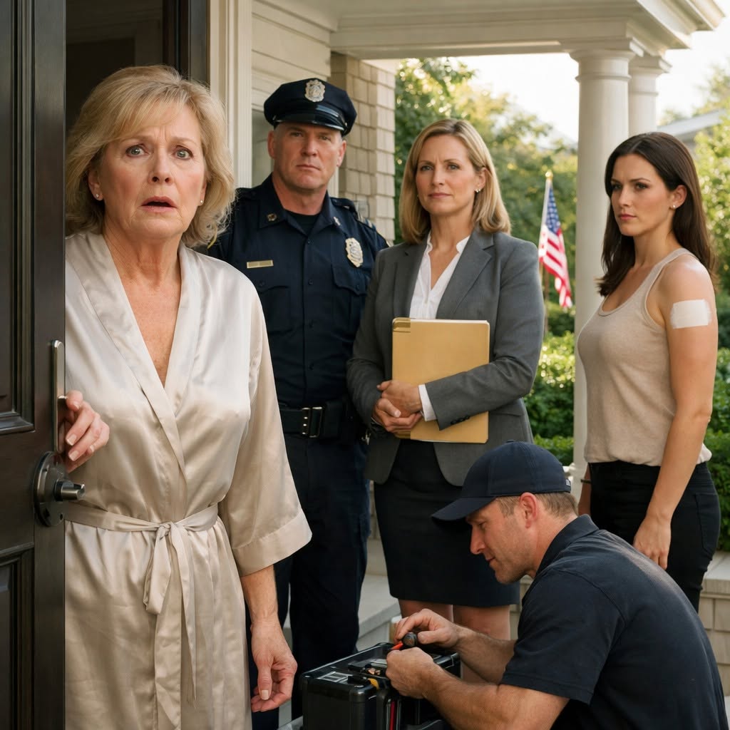 My Mother-In-Law Thought I Was a Broke, Useless Housewife... Then She Threw Boiling Water on Me, Kicked Me Out of My Own House, and Opened the Door the Next Morning to Police, a Locksmith, and My Lawyer