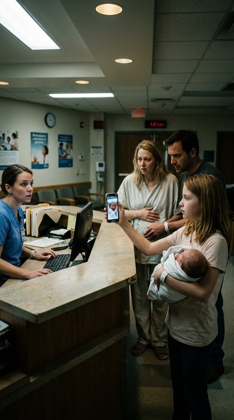 My 12-year-old daughter glanced once at my newborn son and screamed, “That’s not my brother!”—Days later, what we uncovered at the hospital left me trembling.