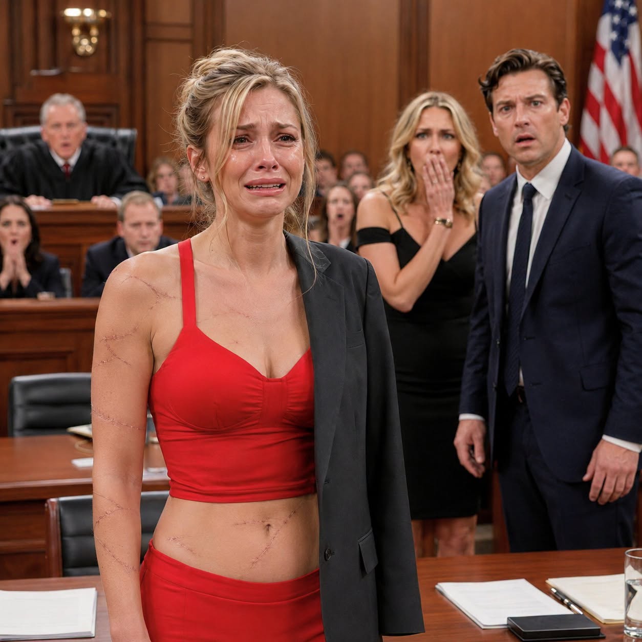 In the divorce courtroom, my husband stood next to his mistress and smiled with cruel satisfaction. “The company, the house, the cars—they belong to me now.