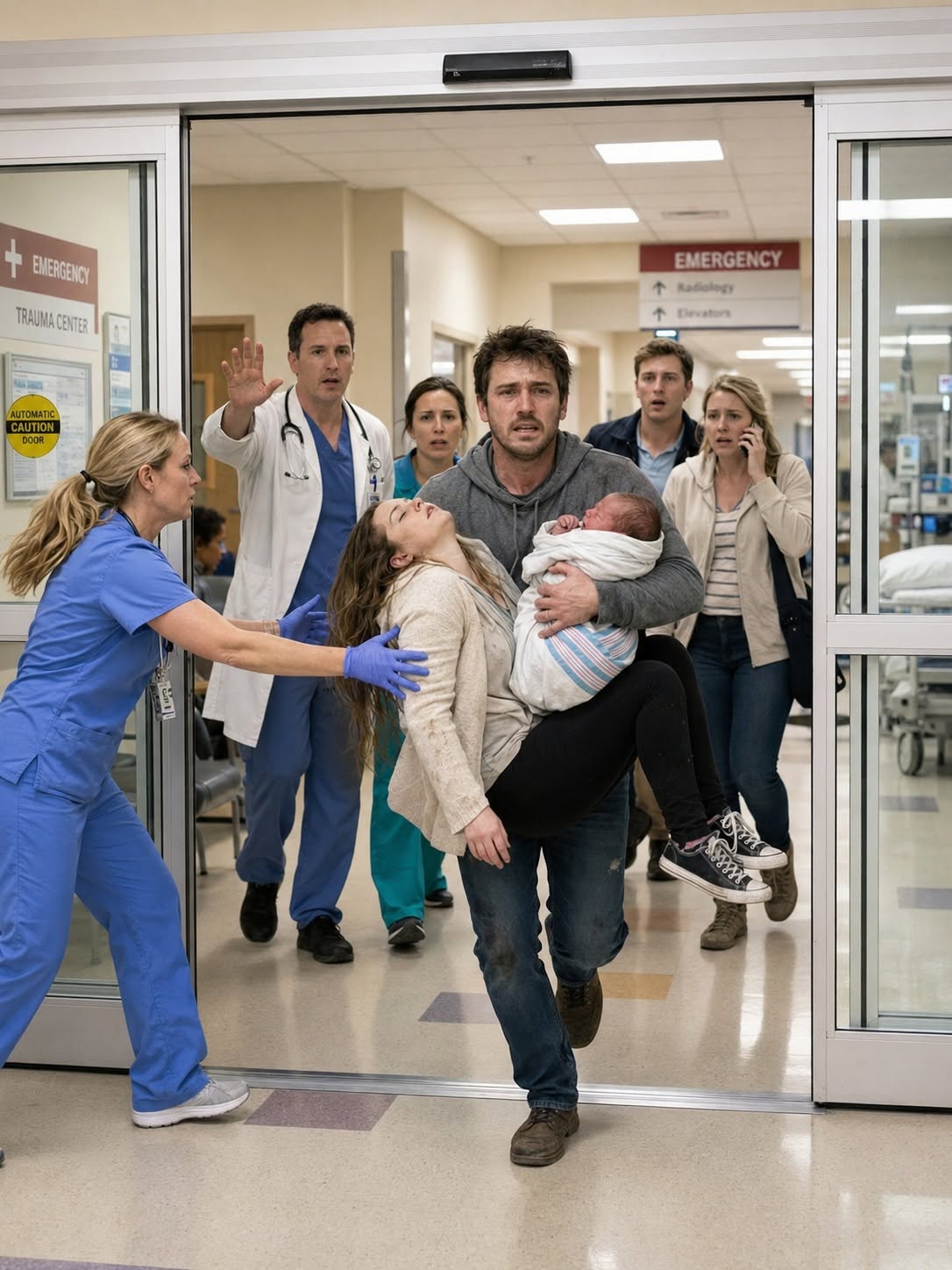 My son was only seven days old when I found him burning with fever beside his unconscious mother. The doctor looked at them once and said, “Call the police.”
