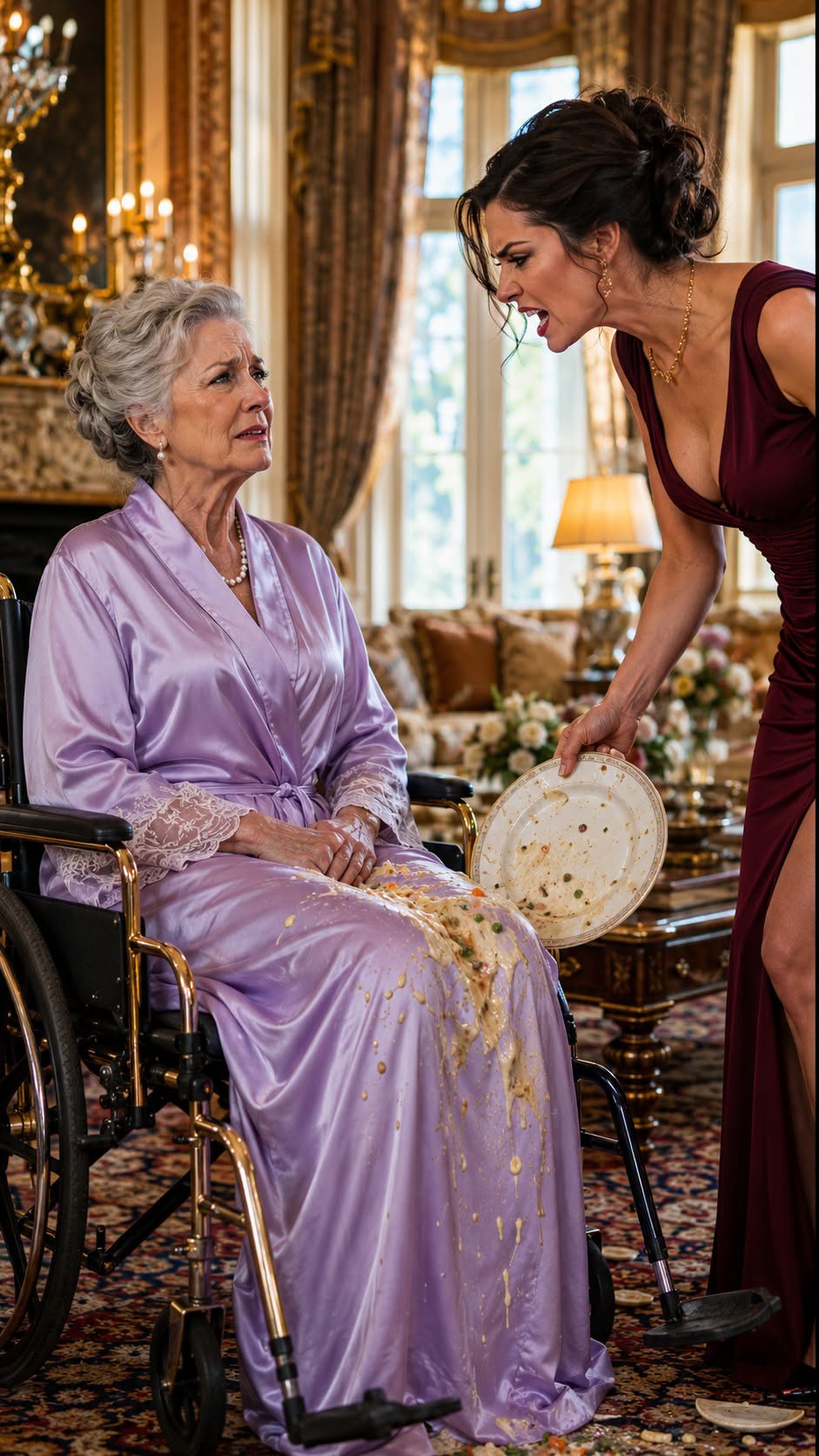 My daughter-in-law thought the wheelchair made me harmless. “Sign the house over, Eleanor,” she hissed, leaning close enough for me to smell her perfume. “No one will believe a confused old woman.” I lowered my eyes, letting my trembling hand touch the blanket across my knees.
