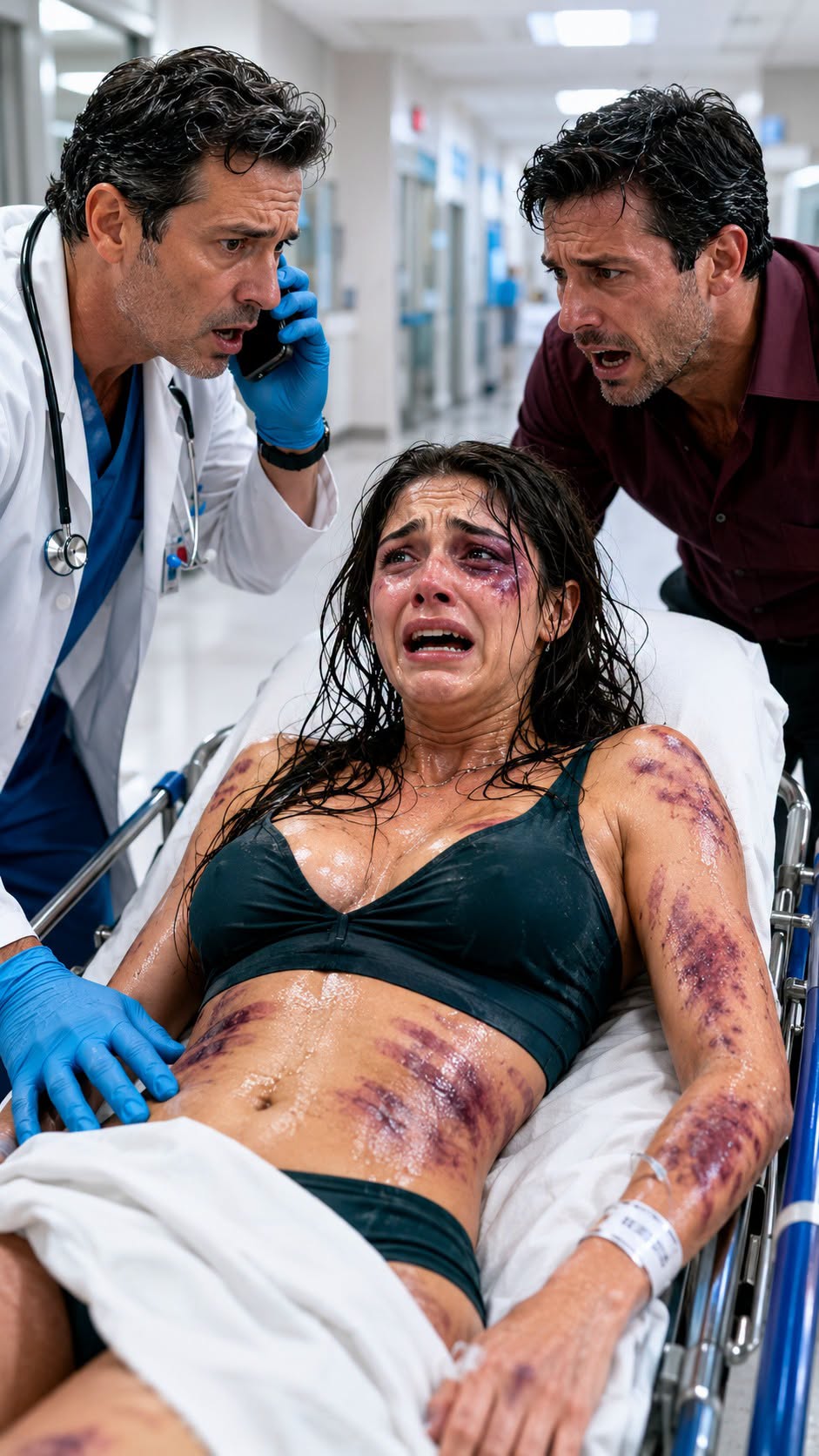 My terrified little sister begged me not to tell anyone who hurt her—but the doctor had already seen the one injury that exposed a secret someone would kill to keep buried.