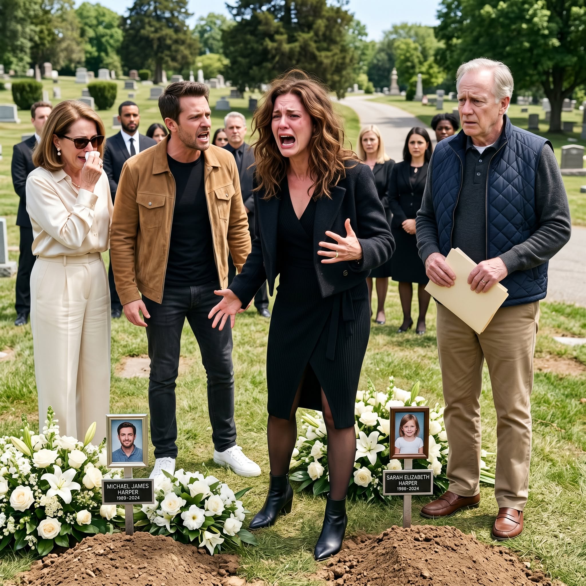 While I Buried My Husband and Little Daughter Alone, My Parents Were Vacationing With My Brother and Called the Funeral “Too Trivial” to Attend. Days Later, They Asked Me for $40,000, and My Heart Broke Again When I Showed Them the Truth