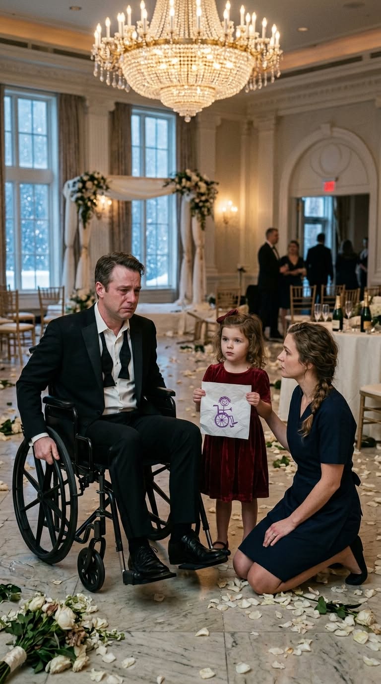 The Wealthiest Man in the Room Sat Shattered in His Wheelchair While 300 Guests Looked On — Until One Little Girl’s Question Revealed the Truth…