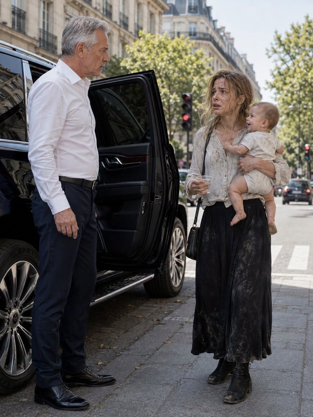 I Found My Daughter Begging With Her Baby—Then a $927,000 Transfer Exposed the Family That Took Everything