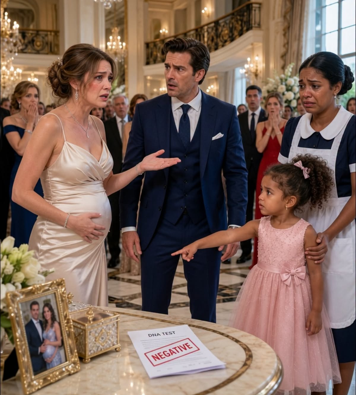 THE BILLIONAIRE WAS DENIED A ROOM IN HIS OWN HOTEL WHILE CARRYING A MAID’S TODDLER — THEN HE TOOK OFF THE ENGAGEMENT RING ON THE SPOT