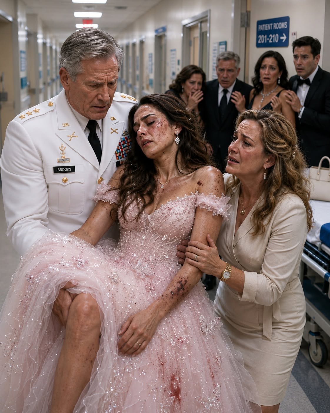 My daughter stumbled onto my doorstep at three in the morning, still wearing her torn wedding dress, after her husband’s mother beat her for refusing to hand over her condo. But the family who believed they had terrorized a defenseless bride made one fatal mistake—they forgot who her father was.