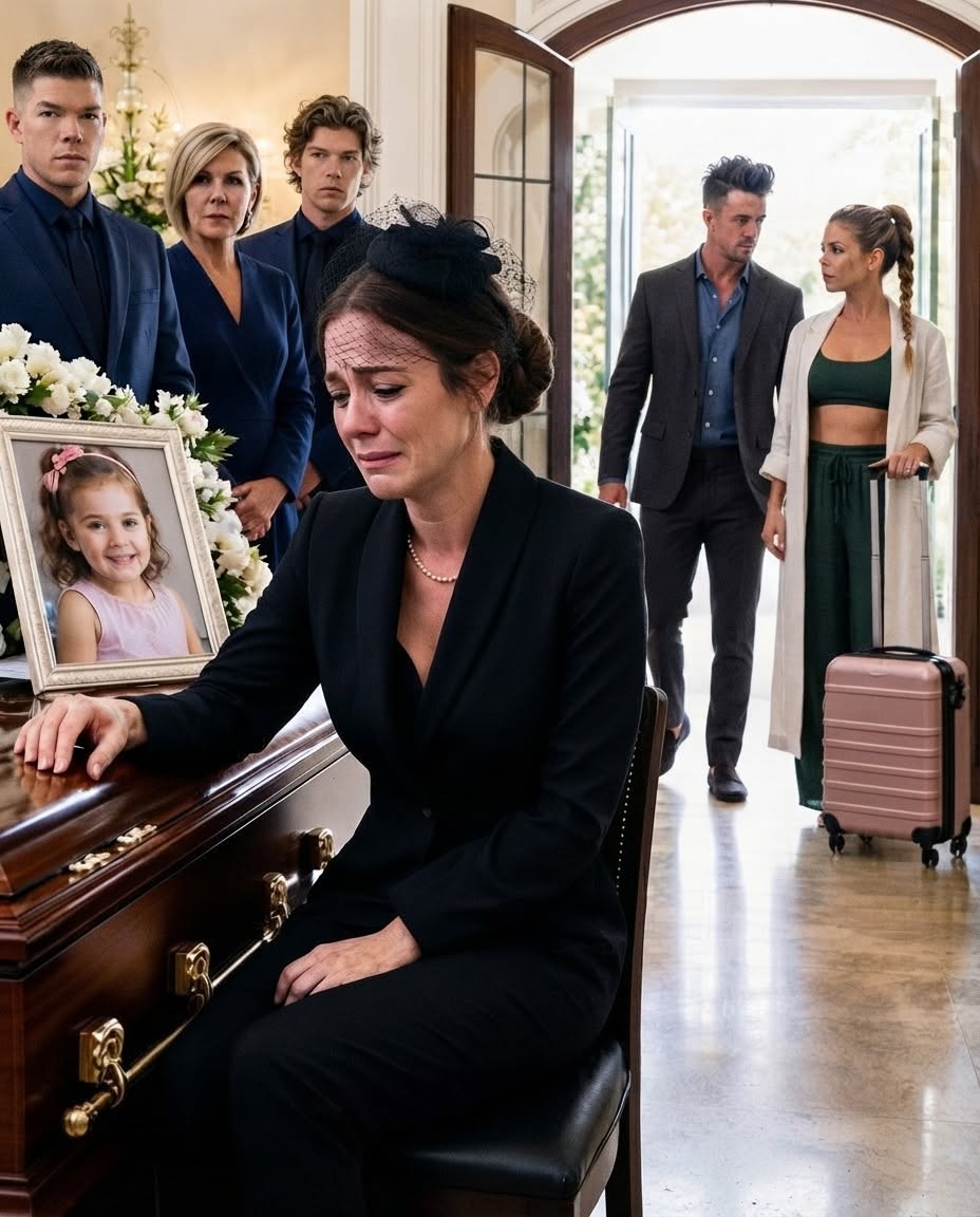 My sister ignored 127 phone calls while her eight-year-old daughter was fighting for her life in the hospital. Then she appeared at the funeral with my husband.