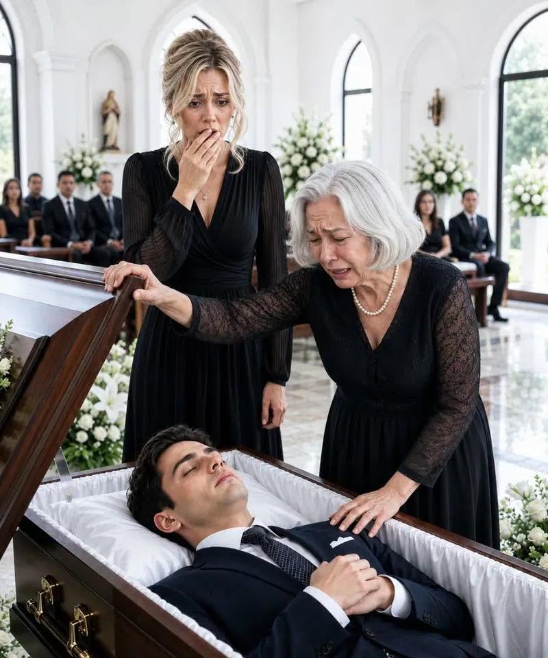 "The Mother Opened the Coffin Her Daughter-in-Law Wanted Buried Closed… and Found the Most Horrifying Truth