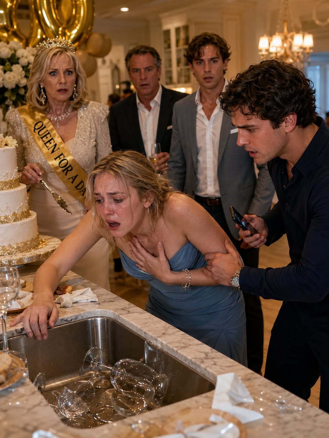 MY FAMILY SAID I WAS “FAKING IT” WHILE I WAS GASPING FOR AIR AT MY MOTHER’S BIRTHDAY — THEN MY BROTHER’S FRIEND CALLED 911 AND TOLD THE PARAMEDICS WHAT THEY DID