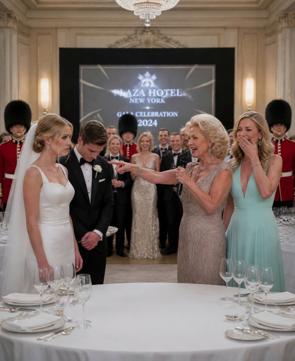 They Mocked The Bride As A Penniless Nobody — Then A Royal Envoy Walked Into The Plaza And Called Her “Your Serene Highness”