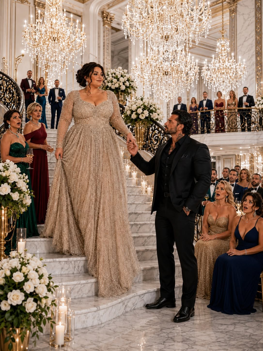 The Mafia Boss Demanded a Fake Wife for His High-Stakes Dinner—She Stole the Whole Show