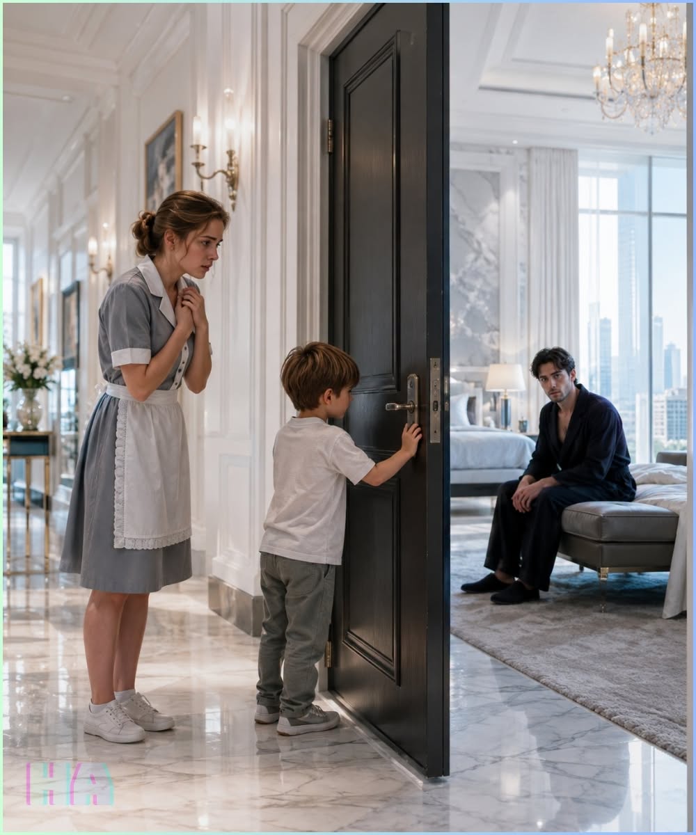 Everyone Waited for the Billionaire to Die Alone Until the Maid’s Little Boy Opened the Door No One Else Would Touch