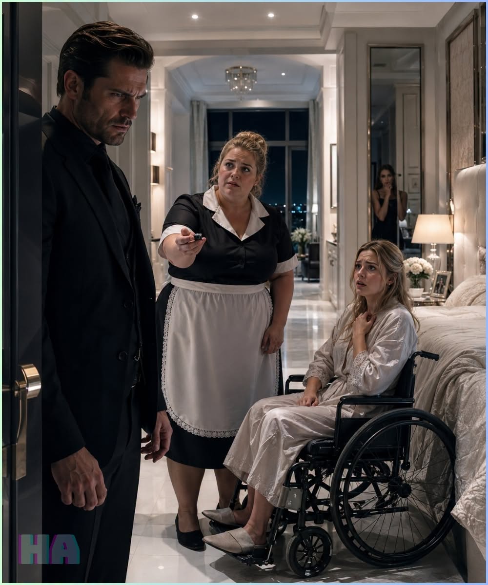 The Billionaire Mafia Boss Installed Cameras for His Paralyzed Sister, but What the Plus-Size Maid Did at 2 A.M. Exposed the Betrayal Living Under His Own Roof