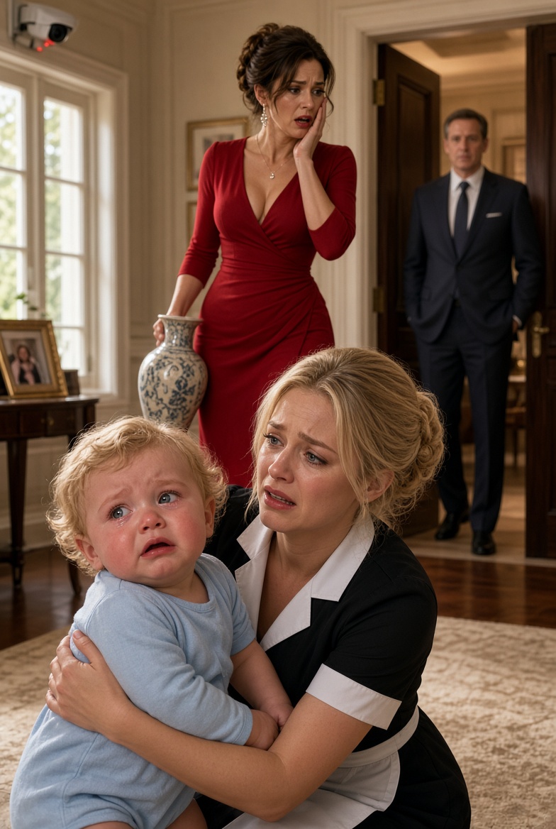 Tessa Monroe was on the floor with Grant’s eighteen-month-old son pressed against her chest, one arm curved around the back of his head while she struggled to catch her breath. The child’s face was buried against her shoulder, his small body shaking with the uneven sobs that came after crying too hard for too long.