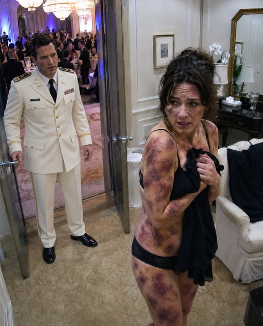 At exactly 7:14 p.m., he stepped into the private dressing suite inside Carter Tower in New York City, searching for the cufflinks someone had misplaced before the annual Carter Foundation fundraiser. I stood frozen in front of the mirror with my stained blouse halfway off my shoulders, clutching a clean black blouse against my chest.