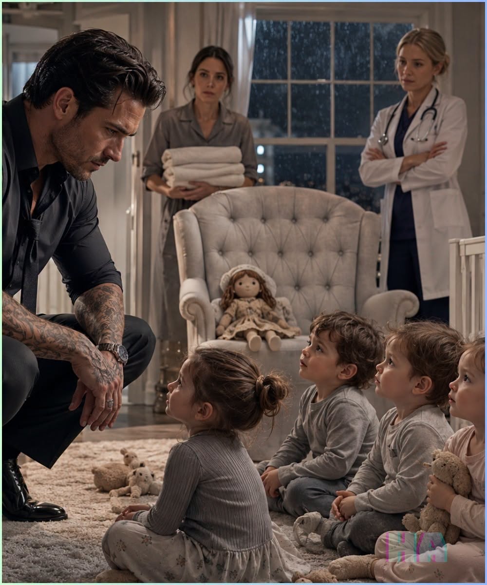 Theo was screaming until his cheeks turned red. Miles kept calling for a mother who had been dead for eight months. Nora clung to the bars of her toddler bed and sobbed whenever anyone tried to pick her up.