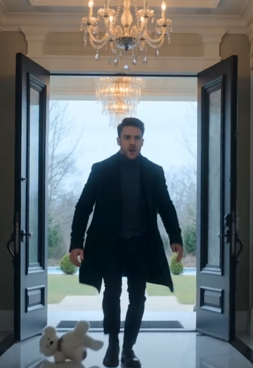 The little girl was forced to scrub the mansion floor..