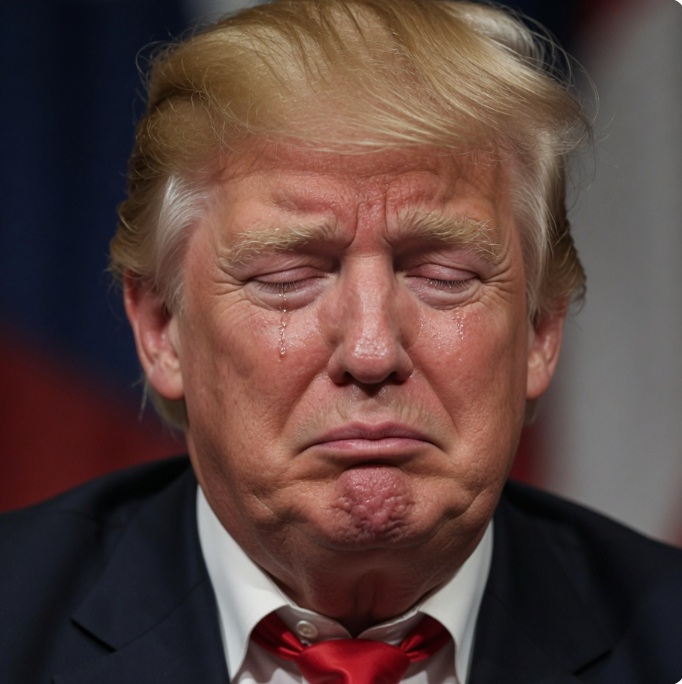 A Quiet Moment of Reflection from Donald Trump in Washington