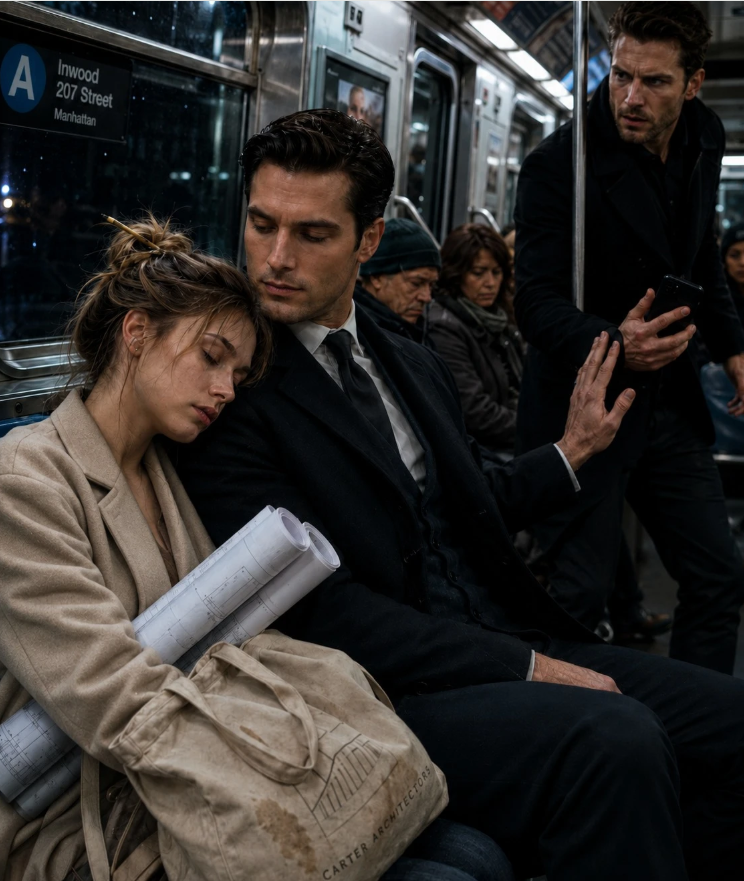 SHE FELL ASLEEP ON A STRANGER’S SHOULDER—SHE DIDN’T KNOW EVERY GANGSTER IN NEW YORK LOWERED THEIR EYES WHEN HE WALKED IN