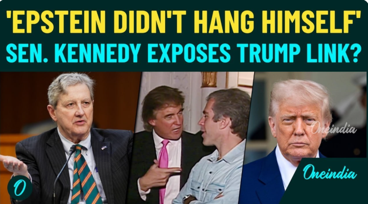 John Kennedy Breaks Silence on Epstein Case — And His Latest Remarks Are Raising Serious New Questions