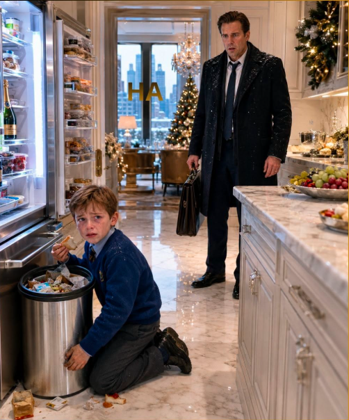 The Millionaire Thought His Son Wanted a Better Christmas Until He Found the Boy Eating From the Trash