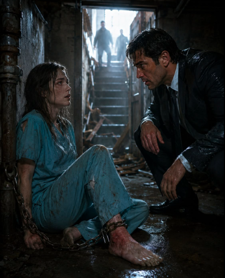 The Mafia Boss Found Her Chained In The Basement — It Was His Brother's House…  Cold concrete was the first thing I remembered.  Not my name. Not my job. Not the face of the man who took me.