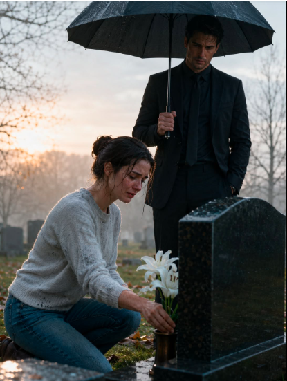 Mafia Boss Caught Her Crying on His Mother's Grave… She Whispered 'I'm Sorry I Couldn't Save You