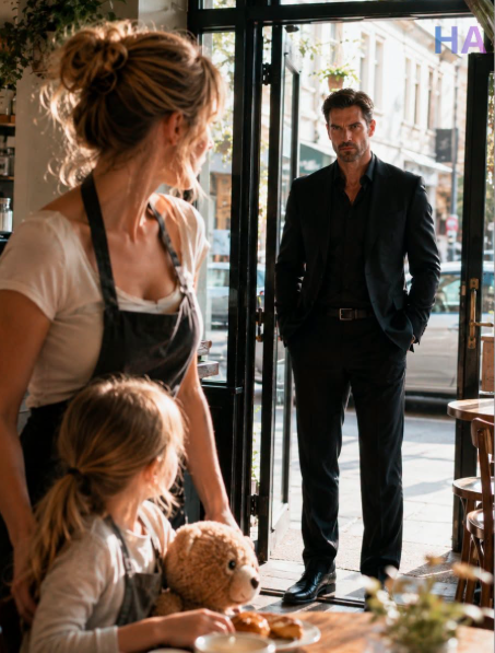The Daughter She Hid for Seven Years Asked One Innocent Question When the Mafia Boss Walked Into Her Café